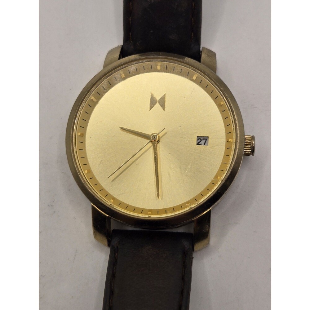 MVMT F16 Gold Tone Ladies' 38mm Watch. New Battery